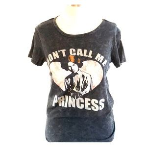 Don’t call me princess Star Wars T-Shirt Sz S